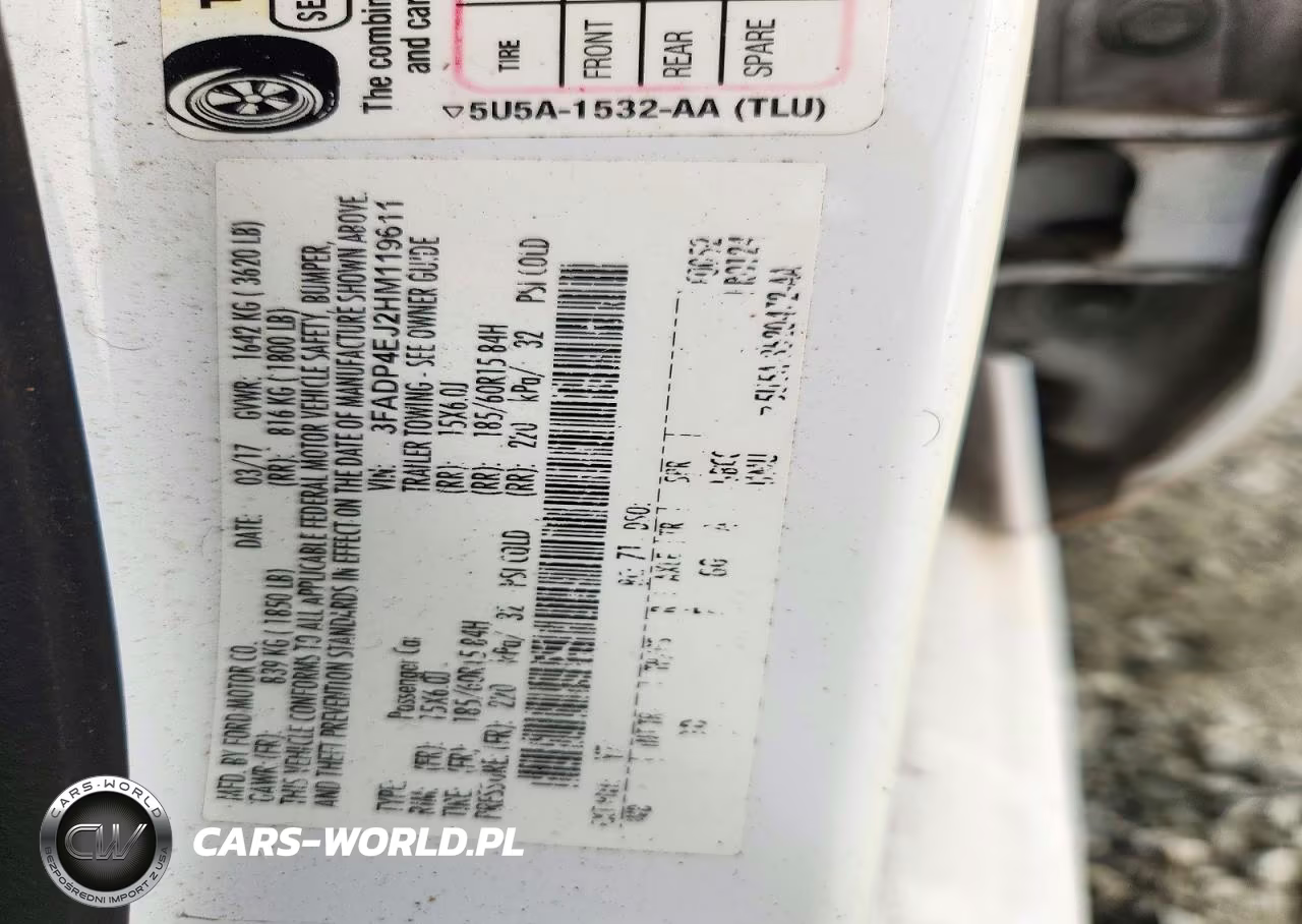 2017 Ford Fiesta Se VIN:3FADP4EJ2HM119611 - 12