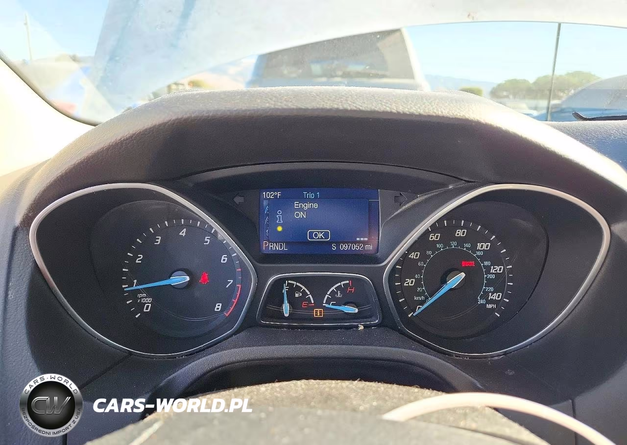 2014 Ford Focus Se VIN:1FADP3K27EL144833 - 9