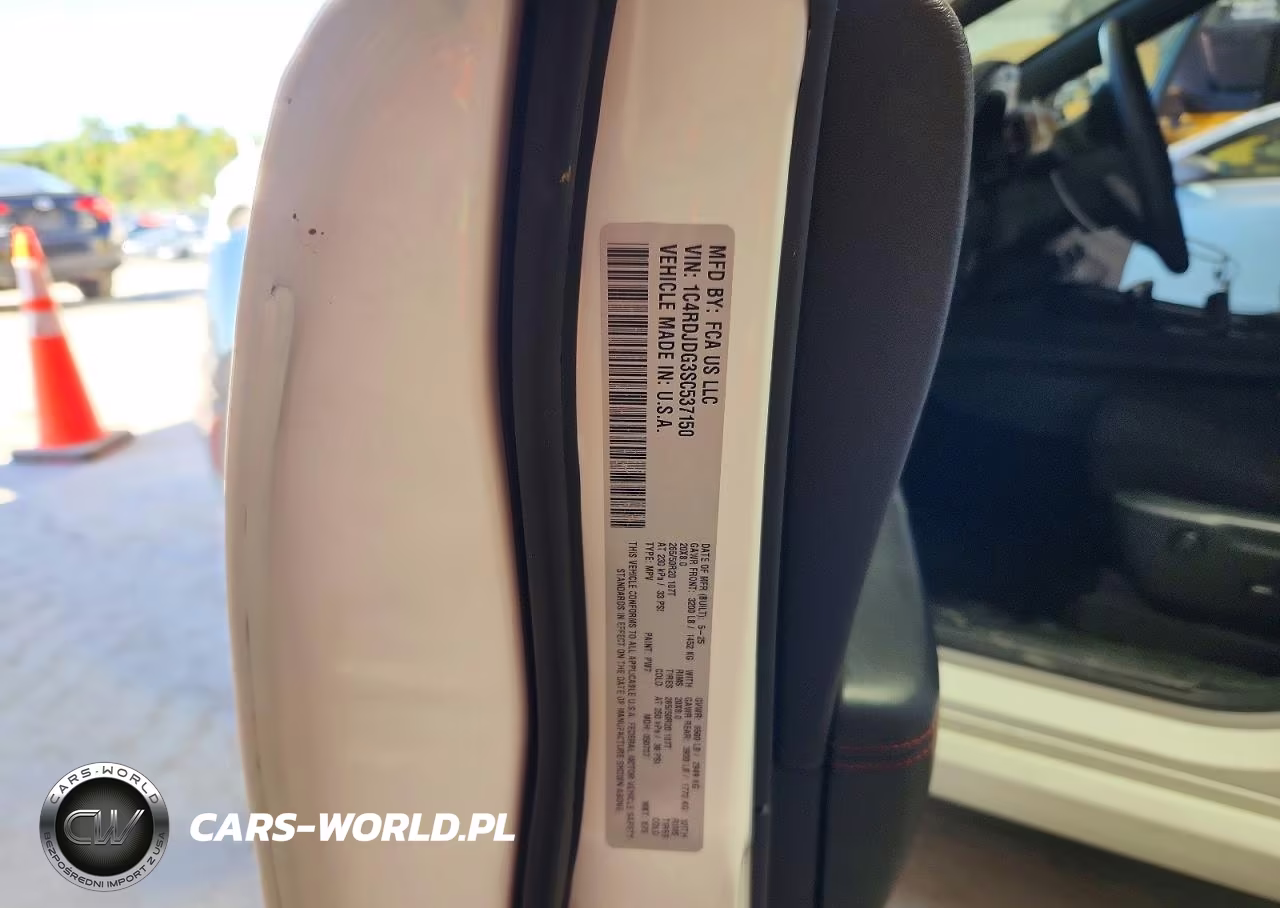 2025 Dodge Durango Gt VIN:1C4RDJDG3SC537150 - 13