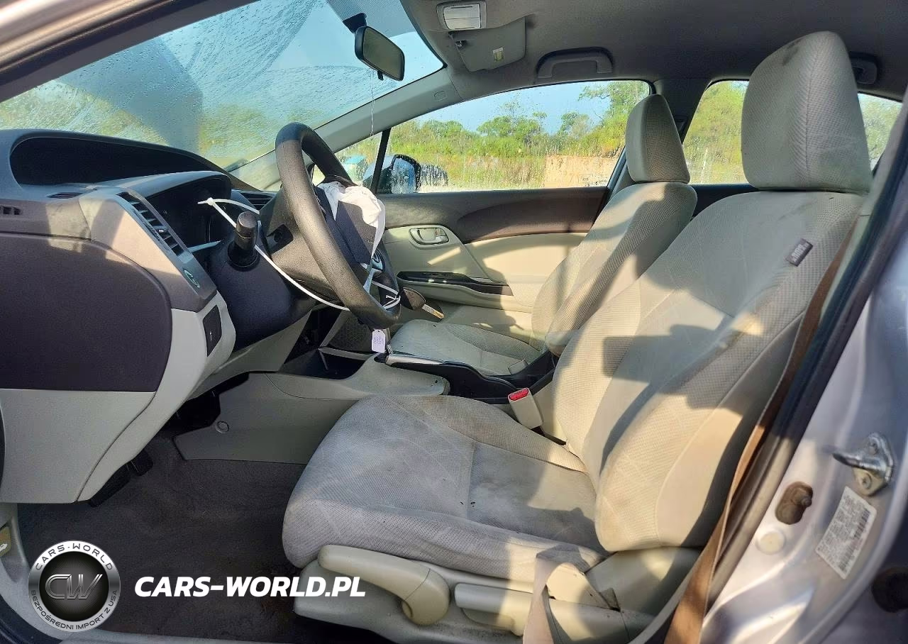 2012 Honda Civic Lx VIN:19XFB2F52CE013735 - 7