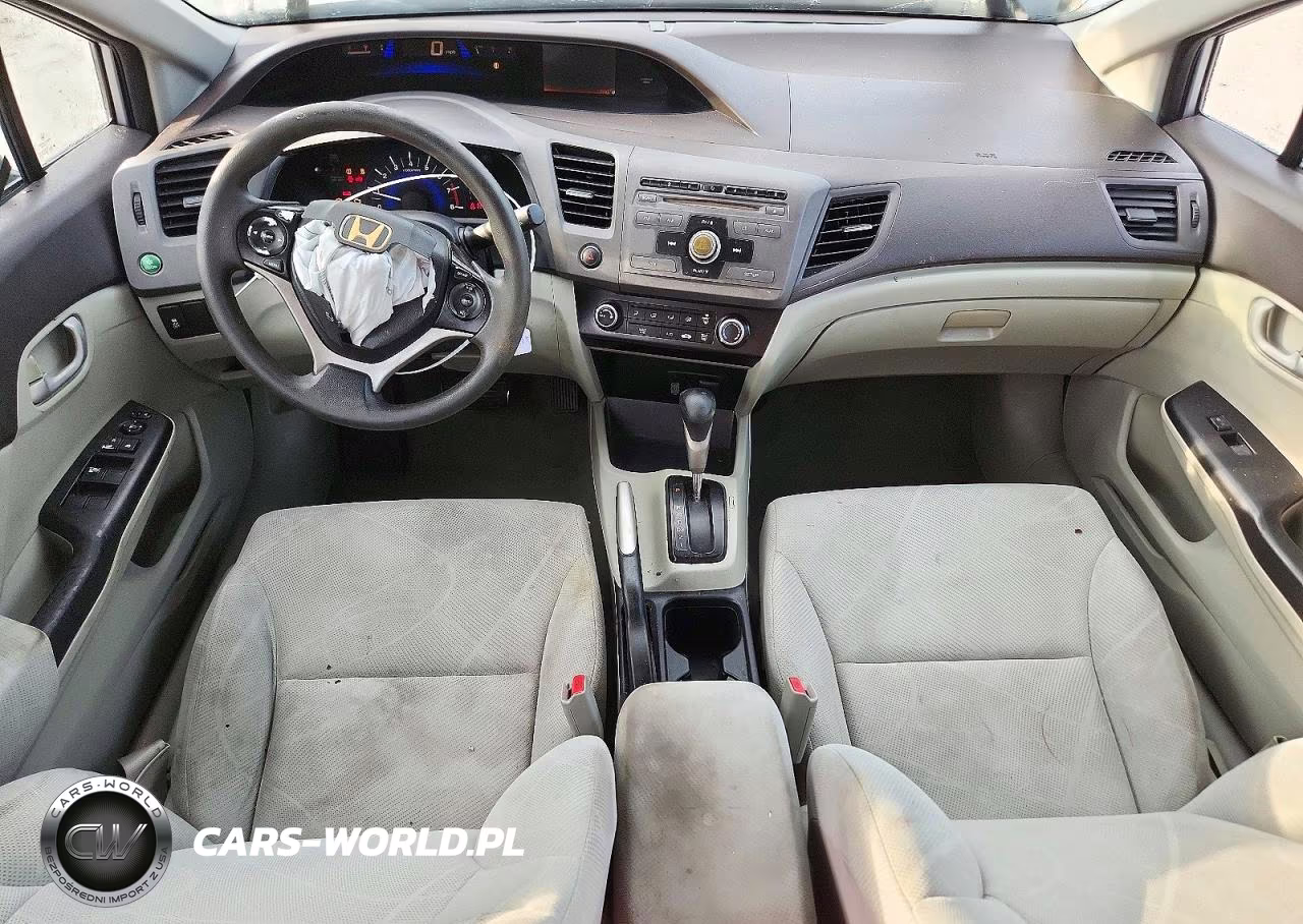 2012 Honda Civic Lx VIN:19XFB2F52CE013735 - 8