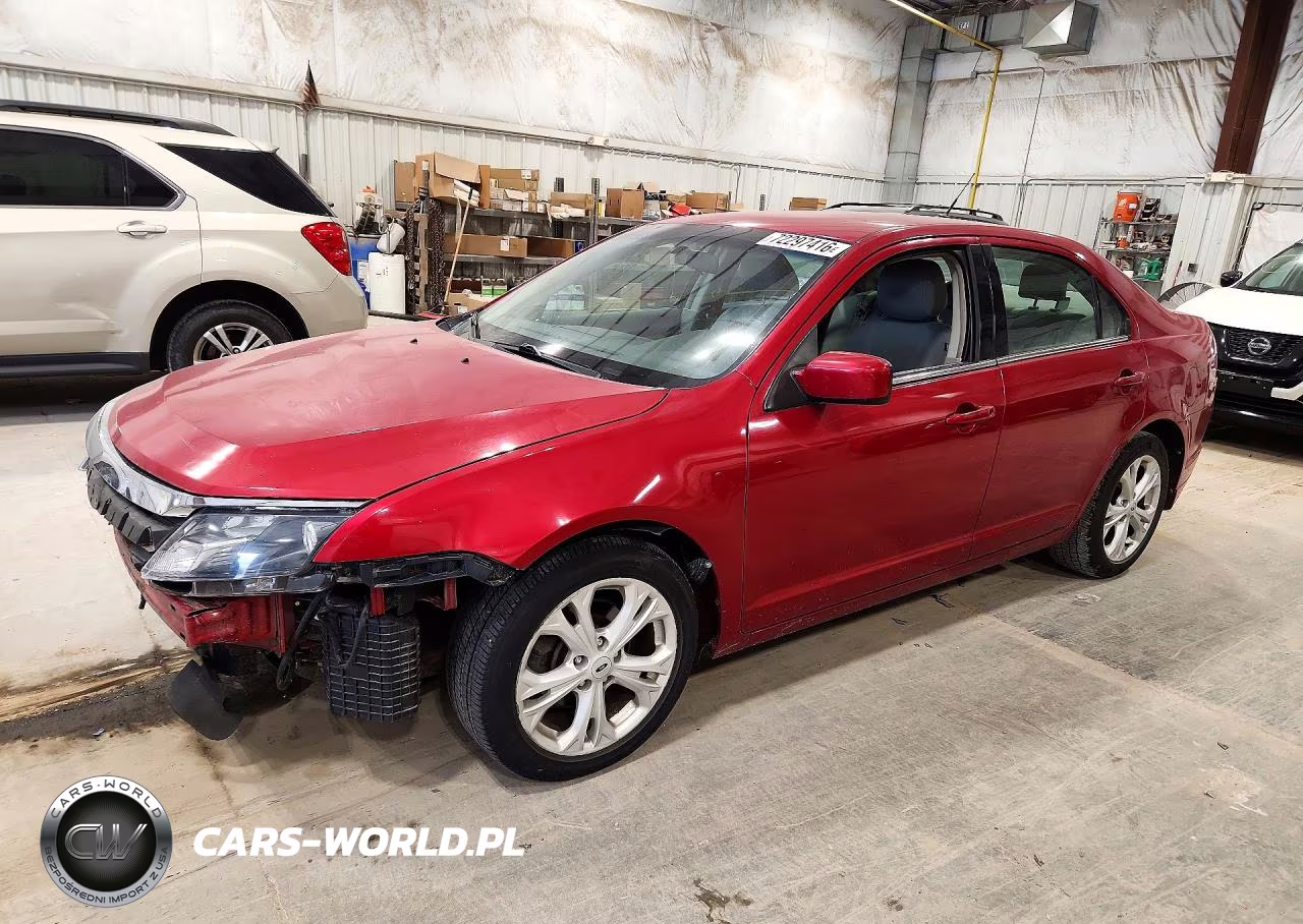 2012 Ford Fusion Se VIN:3FAHP0HA2CR356830 - 1