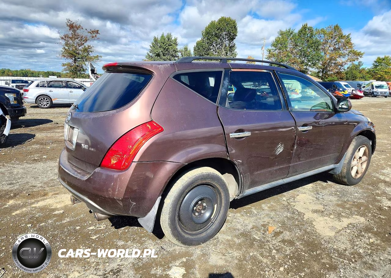 2004 Nissan Murano Sl VIN:JN8AZ08W24W326392 - 3