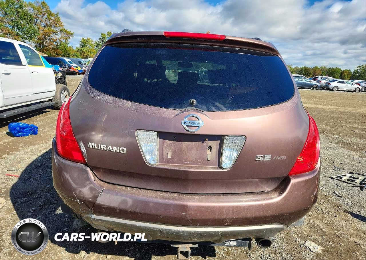 2004 Nissan Murano Sl VIN:JN8AZ08W24W326392 - 6