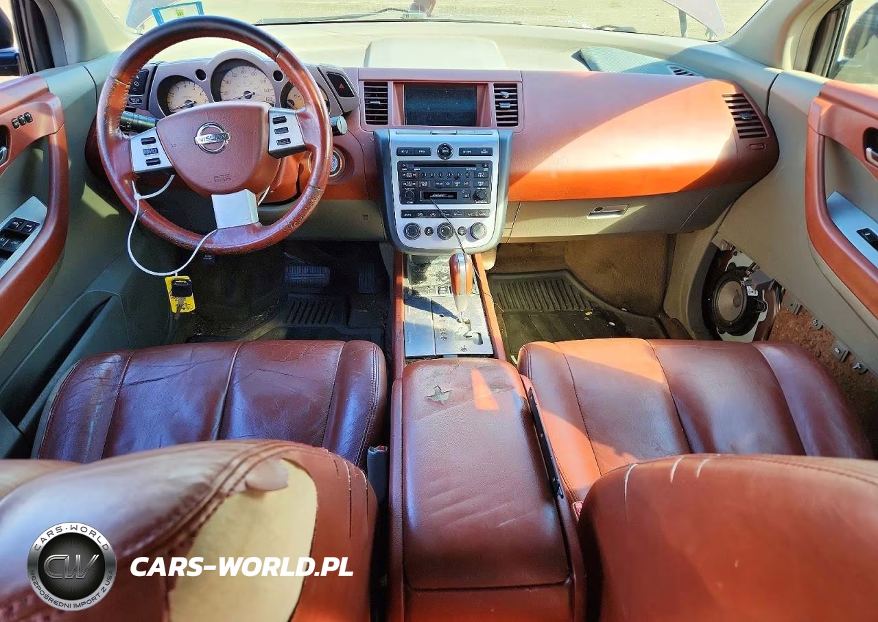 2004 Nissan Murano Sl VIN:JN8AZ08W24W326392 - 8