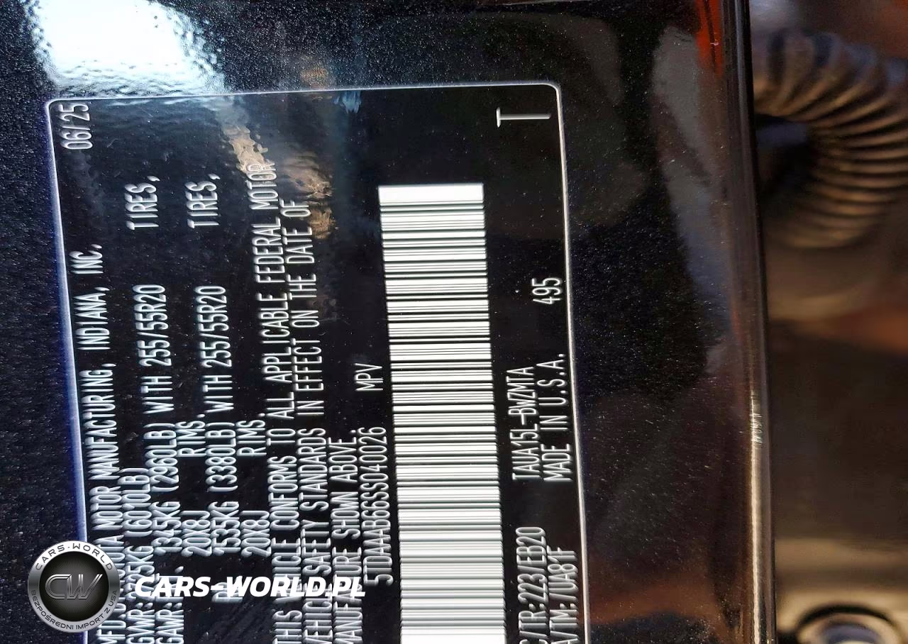 2025 Lexus Tx 350 Premium VIN:5TDAAAB66SS040026 - 13