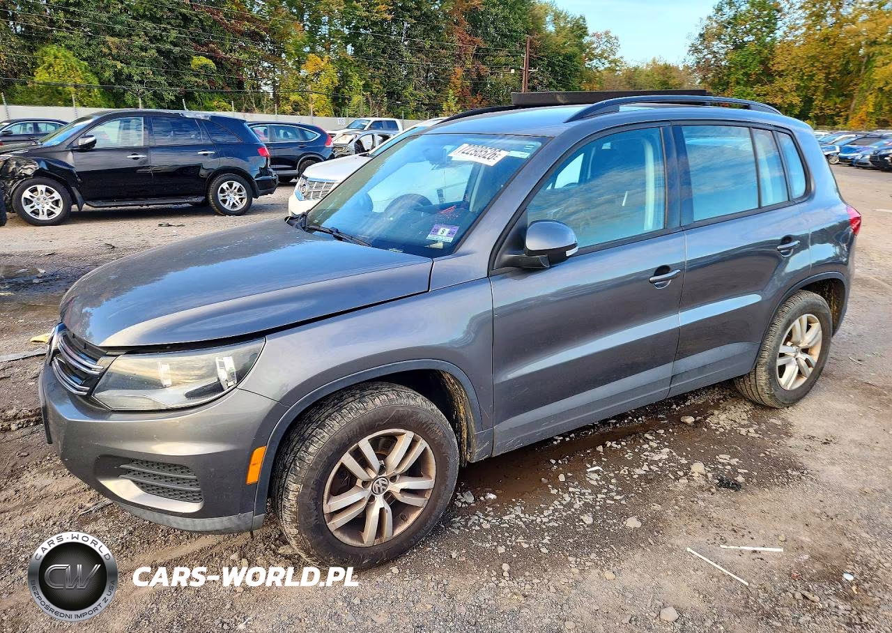 2015 Volkswagen Tiguan S VIN:WVGBV7AX7FW615483 - 1