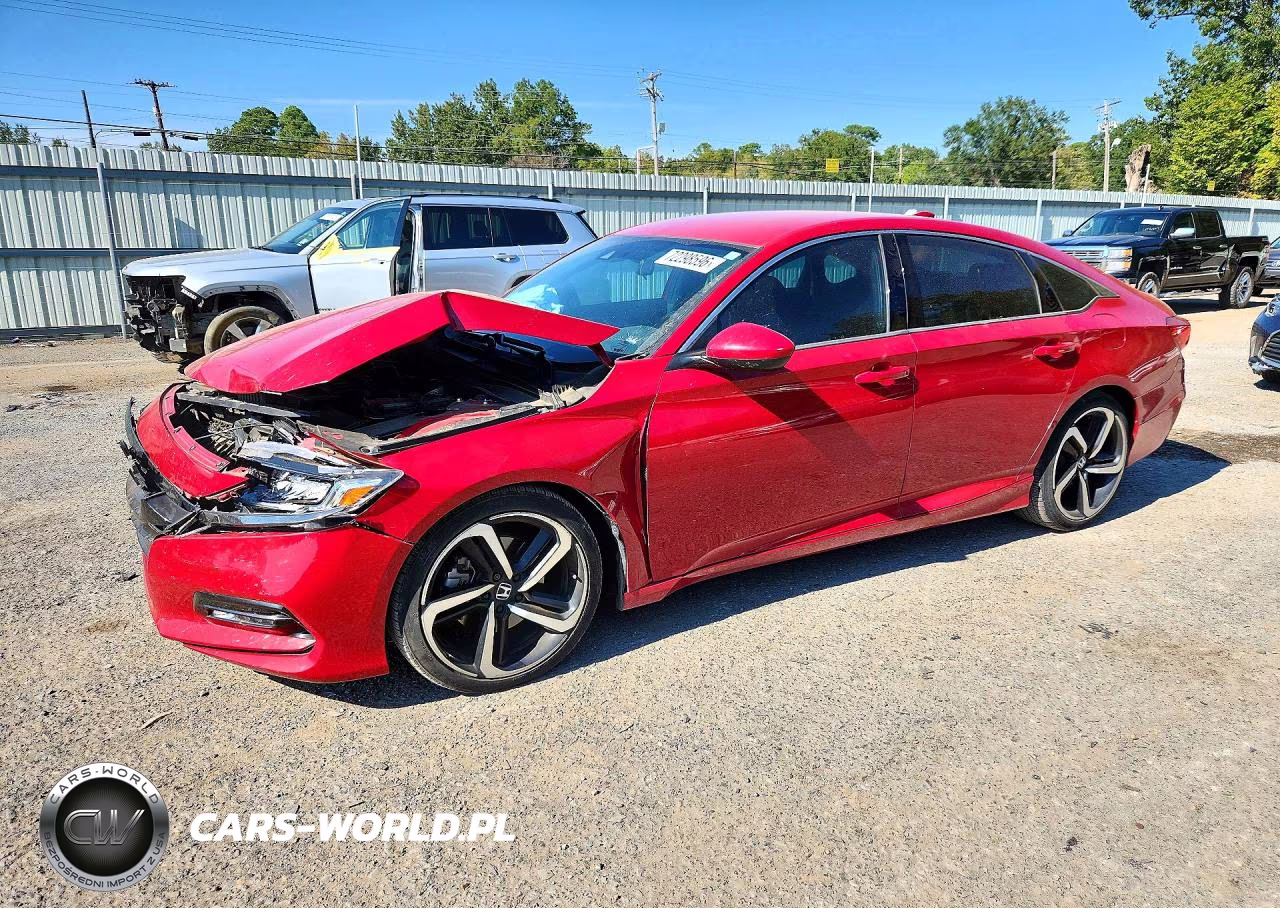 2019 Honda Accord Sport VIN:1HGCV1F37KA122875 - 1