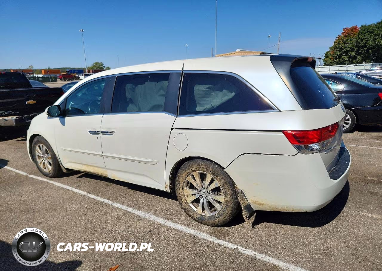 2014 Honda Odyssey Exl VIN:5FNRL5H60EB076900 - 2