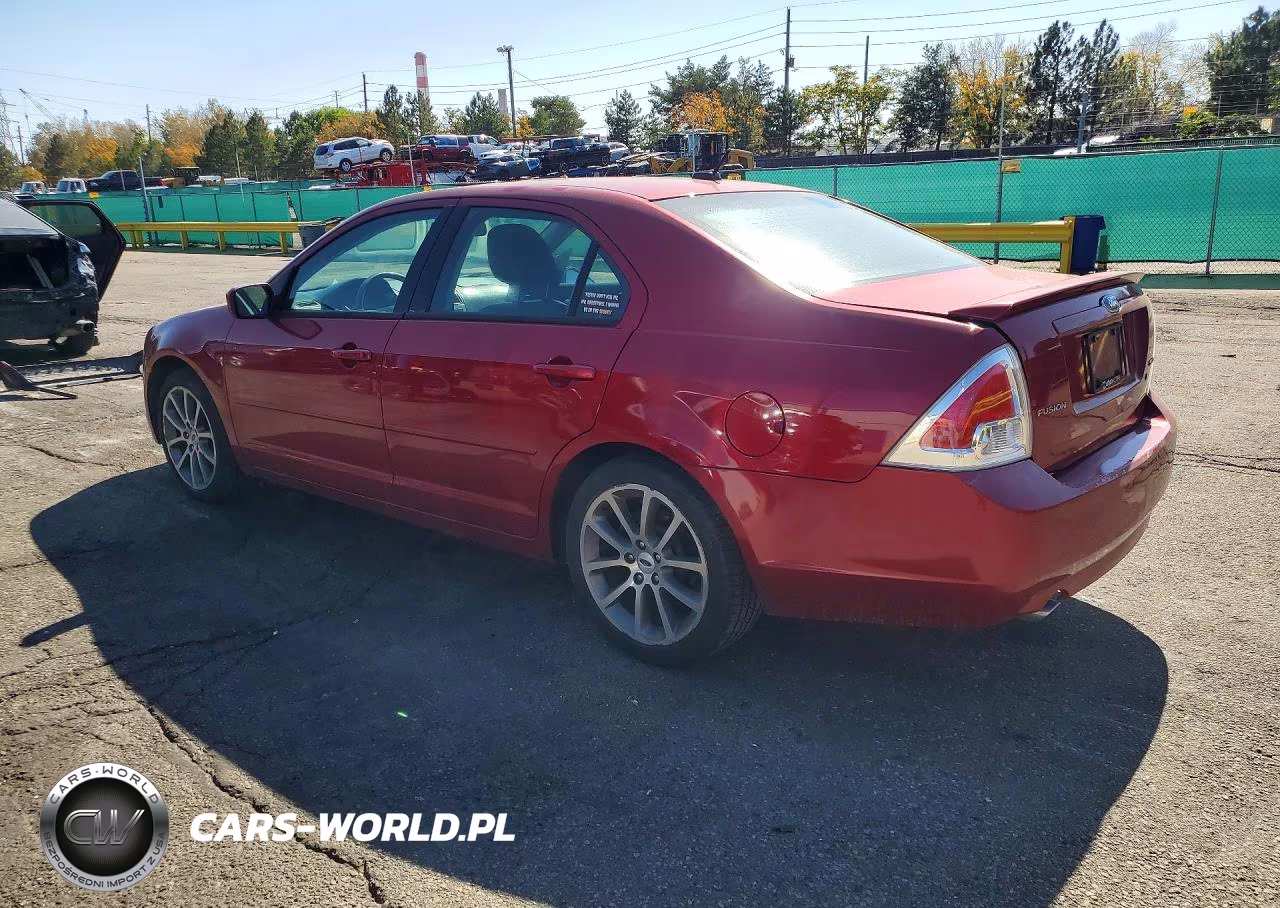 2009 Ford Fusion Se VIN:3FAHP07139R171941 - 2