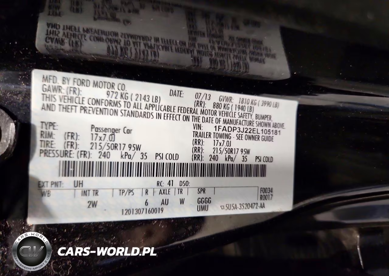 2014 Ford Focus Titanium VIN:1FADP3J22EL105181 - 12