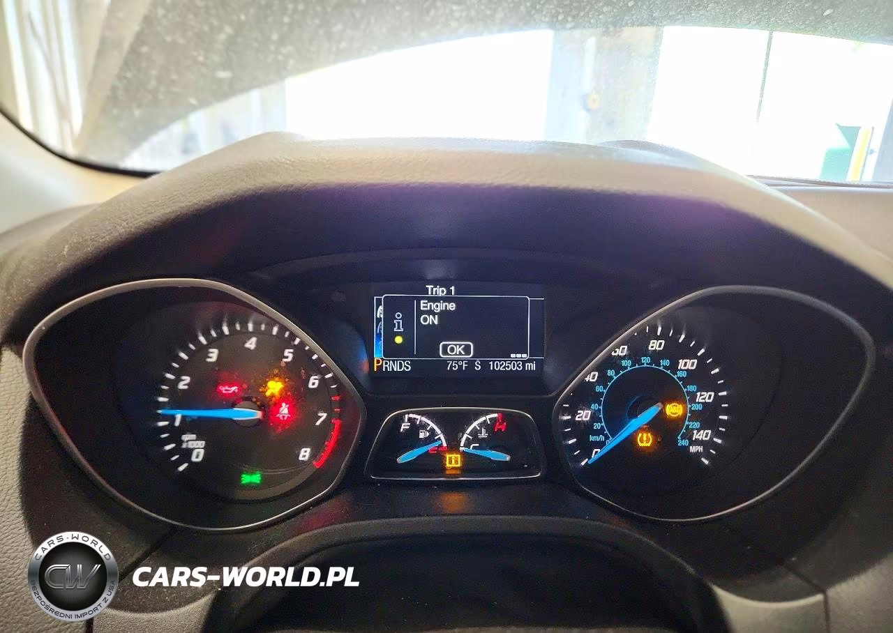2014 Ford Focus Titanium VIN:1FADP3J22EL105181 - 9