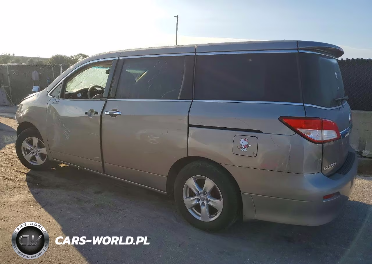 2011 Nissan Quest 3.5 S VIN:JN8AE2KP0B9002376 - 2