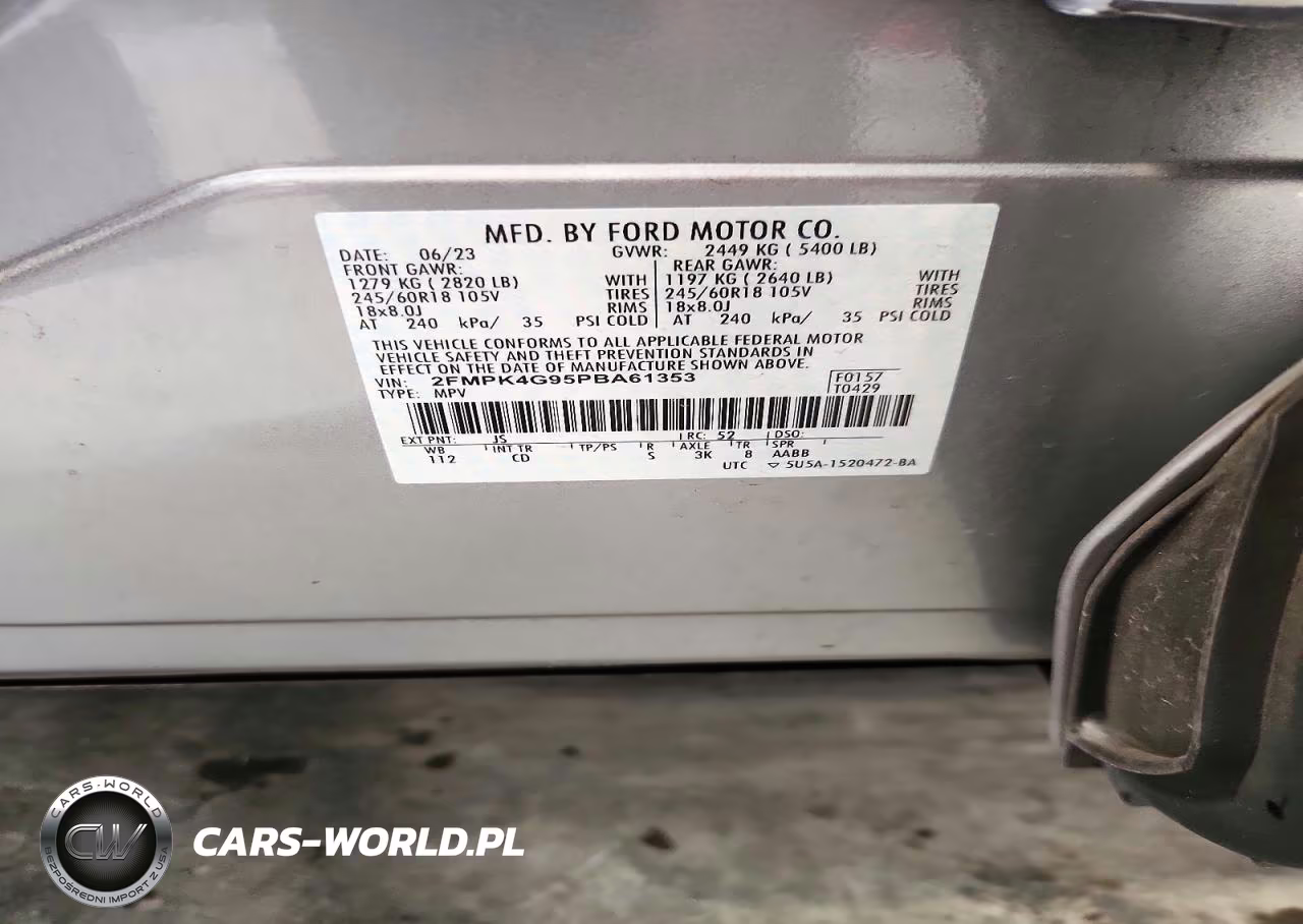 2023 Ford Edge Se VIN:2FMPK4G95PBA61353 - 13