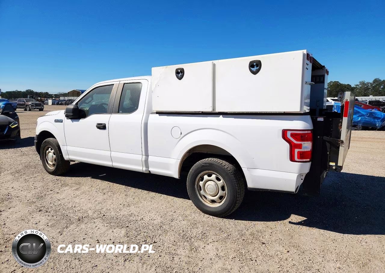 2019 Ford F150 Super Cab VIN:1FTEX1C44KKE83313 - 2