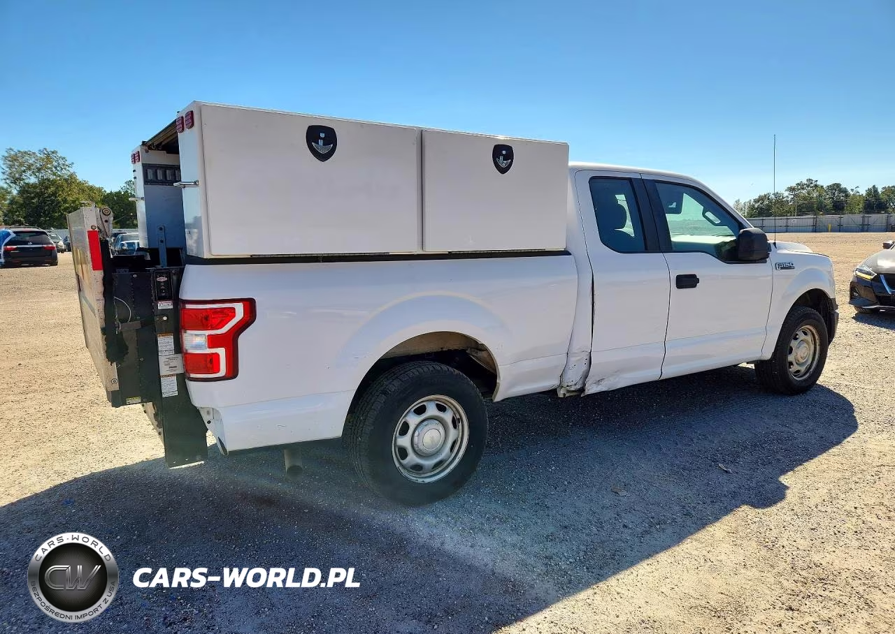 2019 Ford F150 Super Cab VIN:1FTEX1C44KKE83313 - 3