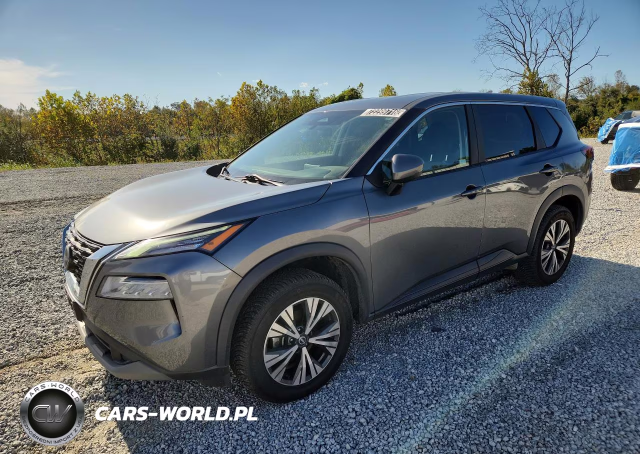 2022 Nissan Rogue Sv VIN:5N1BT3BA0NC733092 - 1