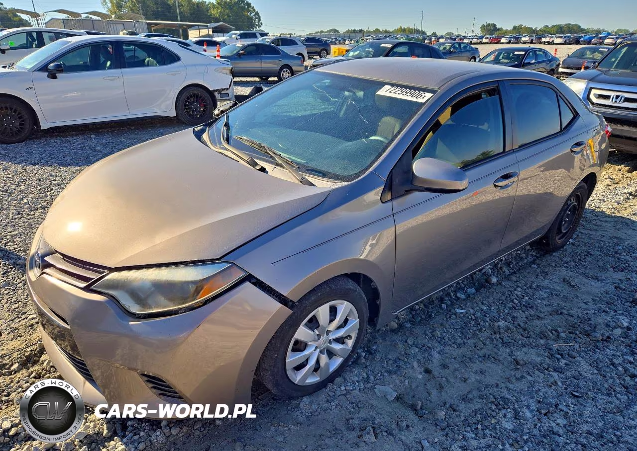 2016 Toyota Corolla Le VIN:2T1BURHE4GC657692 - 1
