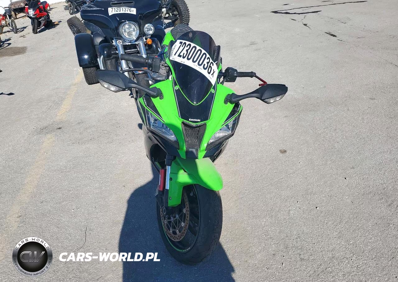2017 Kawasaki Zx1000 R VIN:JKAZXCR1XHA005044 - 2