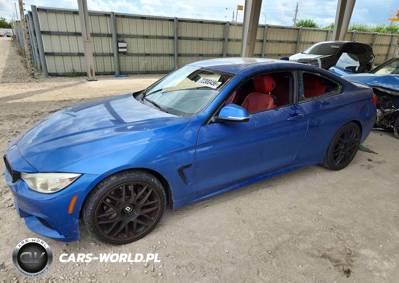 2014 BMW 435 I VIN:WBA3R1C58EK190493 - 1