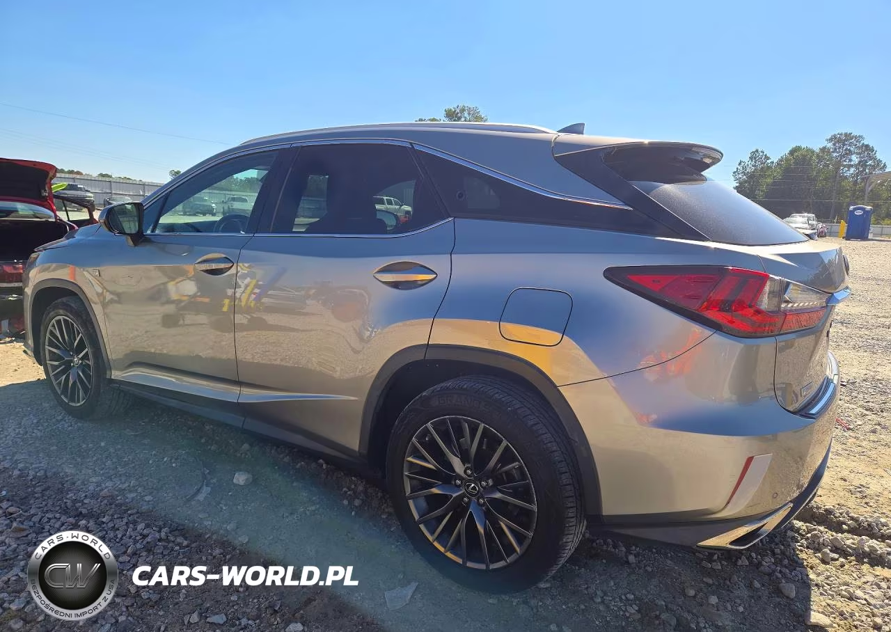 2017 Lexus Rx 350 F Sport VIN:2T2BZMCA7HC055911 - 2