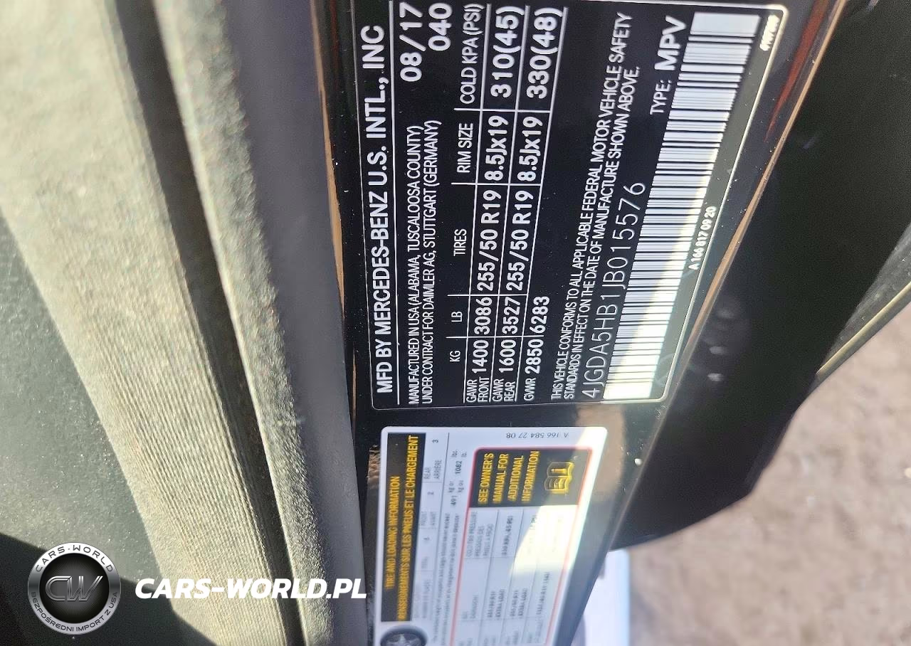 2018 Mercedes-Benz Gle 350 4Matic VIN:4JGDA5HB1JB015576 - 13