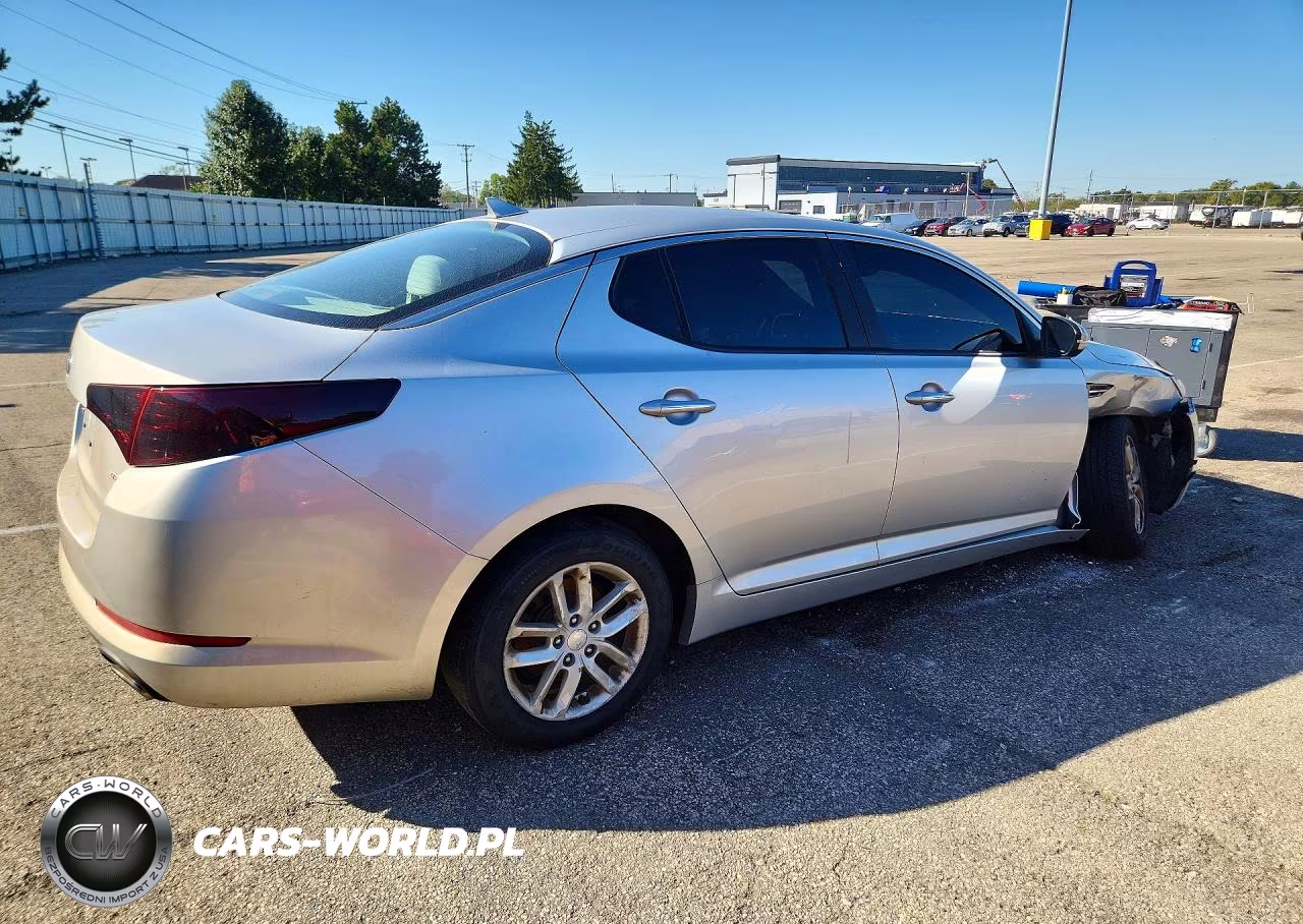 2013 Kia Optima Lx VIN:KNAGM4A76D5431227 - 3