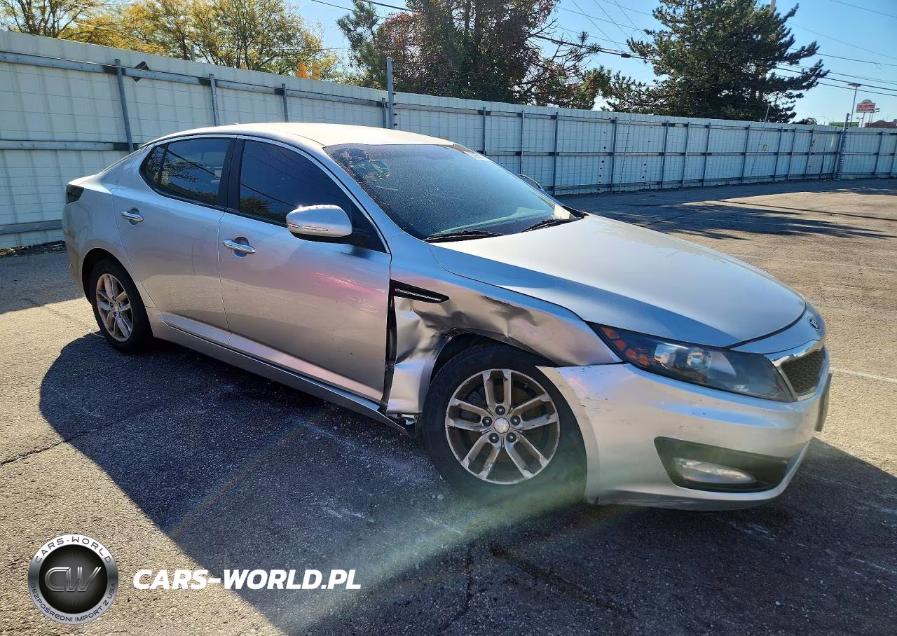 2013 Kia Optima Lx VIN:KNAGM4A76D5431227 - 4