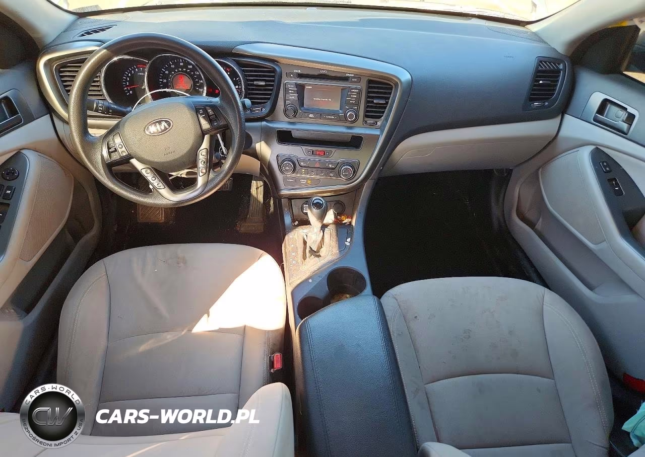 2013 Kia Optima Lx VIN:KNAGM4A76D5431227 - 8