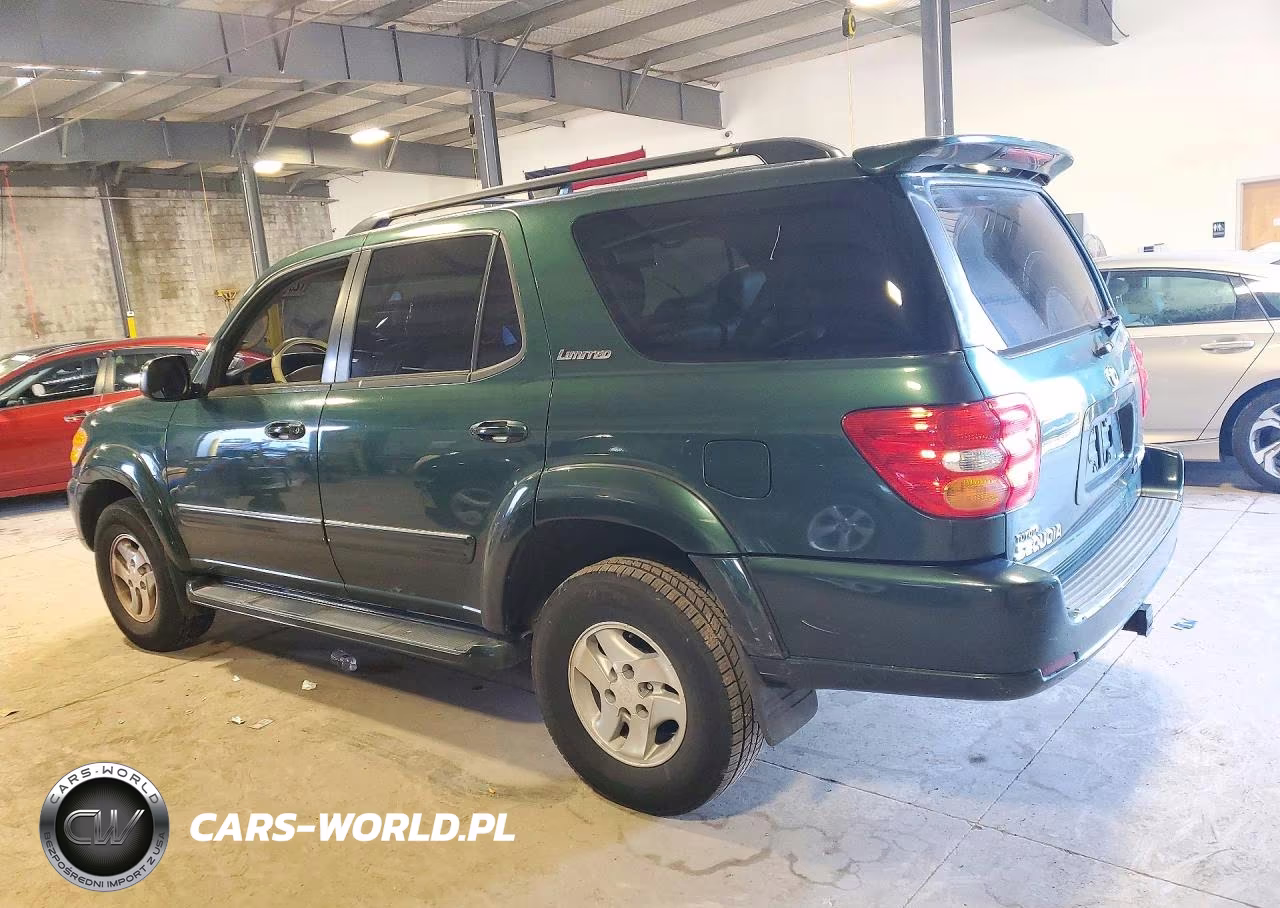 2002 Toyota Sequoia Limited VIN:5TDBT48A52S107131 - 2