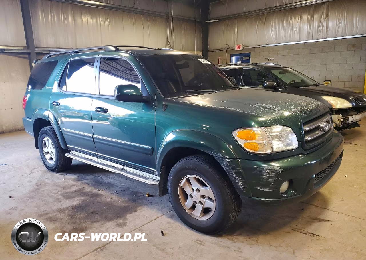 2002 Toyota Sequoia Limited VIN:5TDBT48A52S107131 - 4