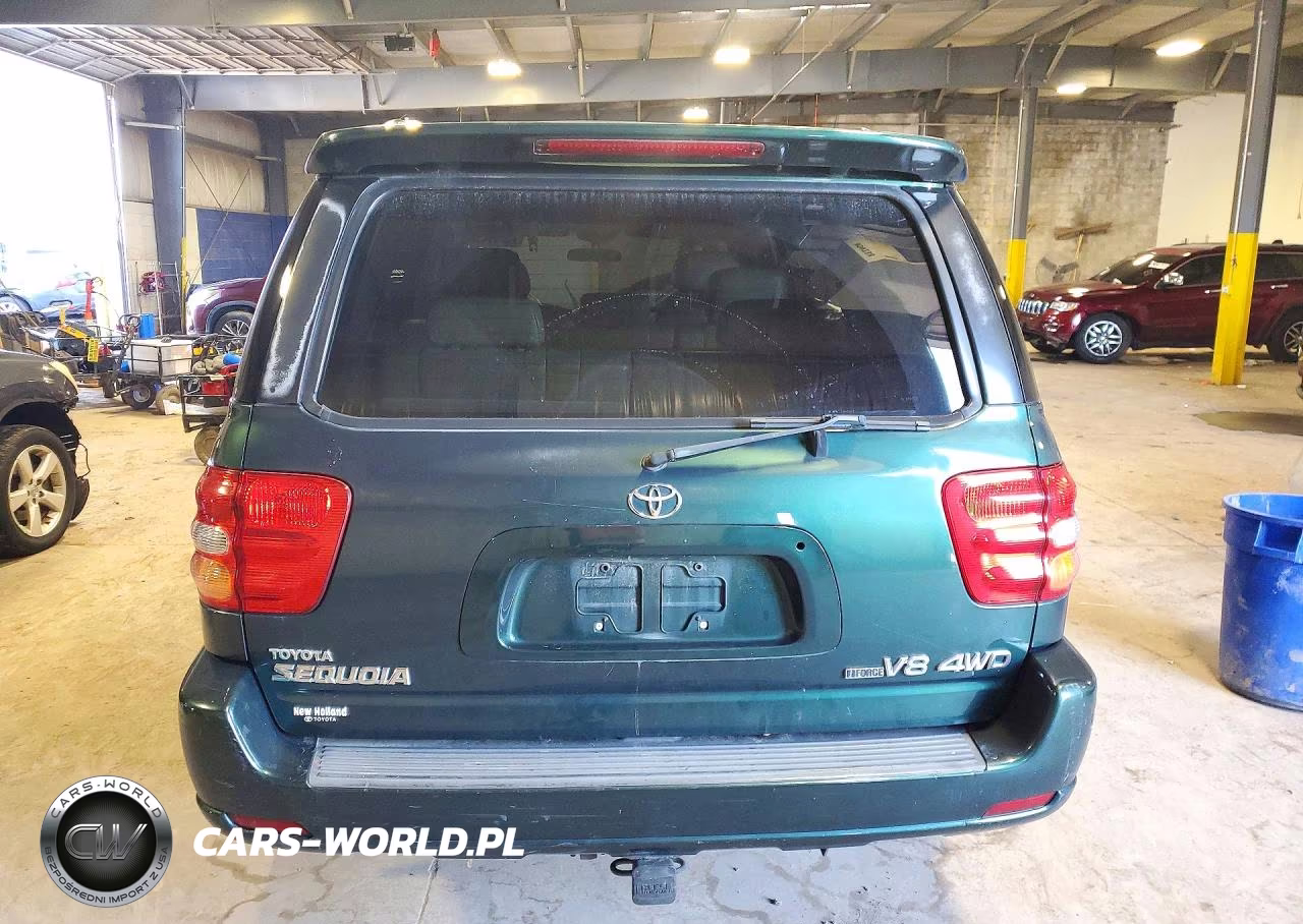 2002 Toyota Sequoia Limited VIN:5TDBT48A52S107131 - 6