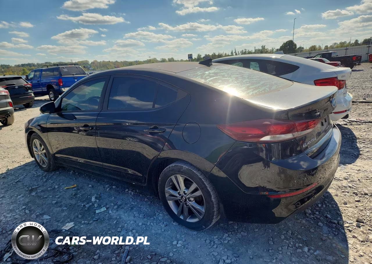 2017 Hyundai Elantra Se VIN:KMHD84LF6HU223905 - 2