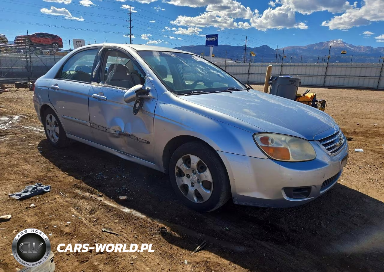 2007 Kia Spectra Lx VIN:KNAFE121775431758 - 4