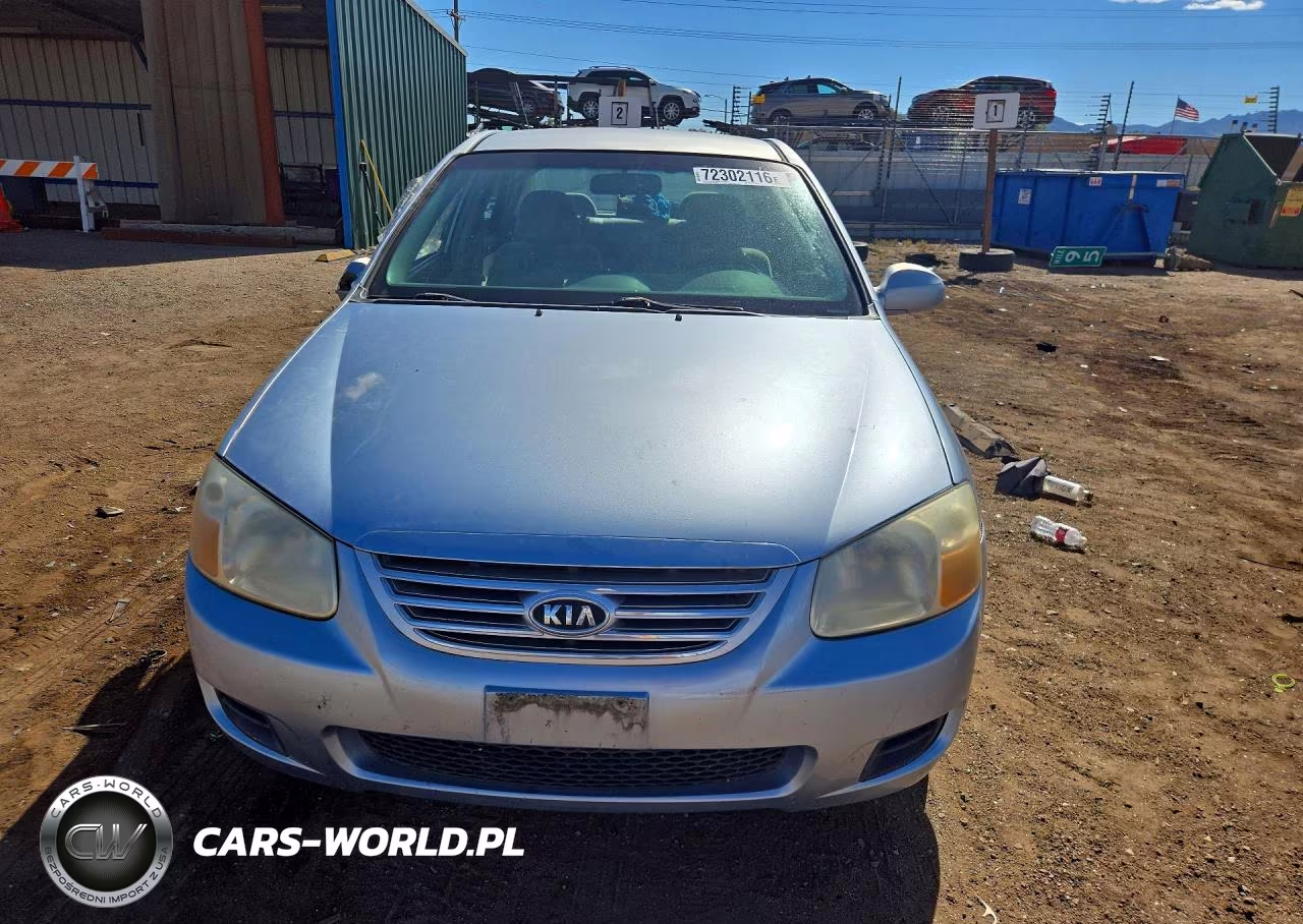 2007 Kia Spectra Lx VIN:KNAFE121775431758 - 5