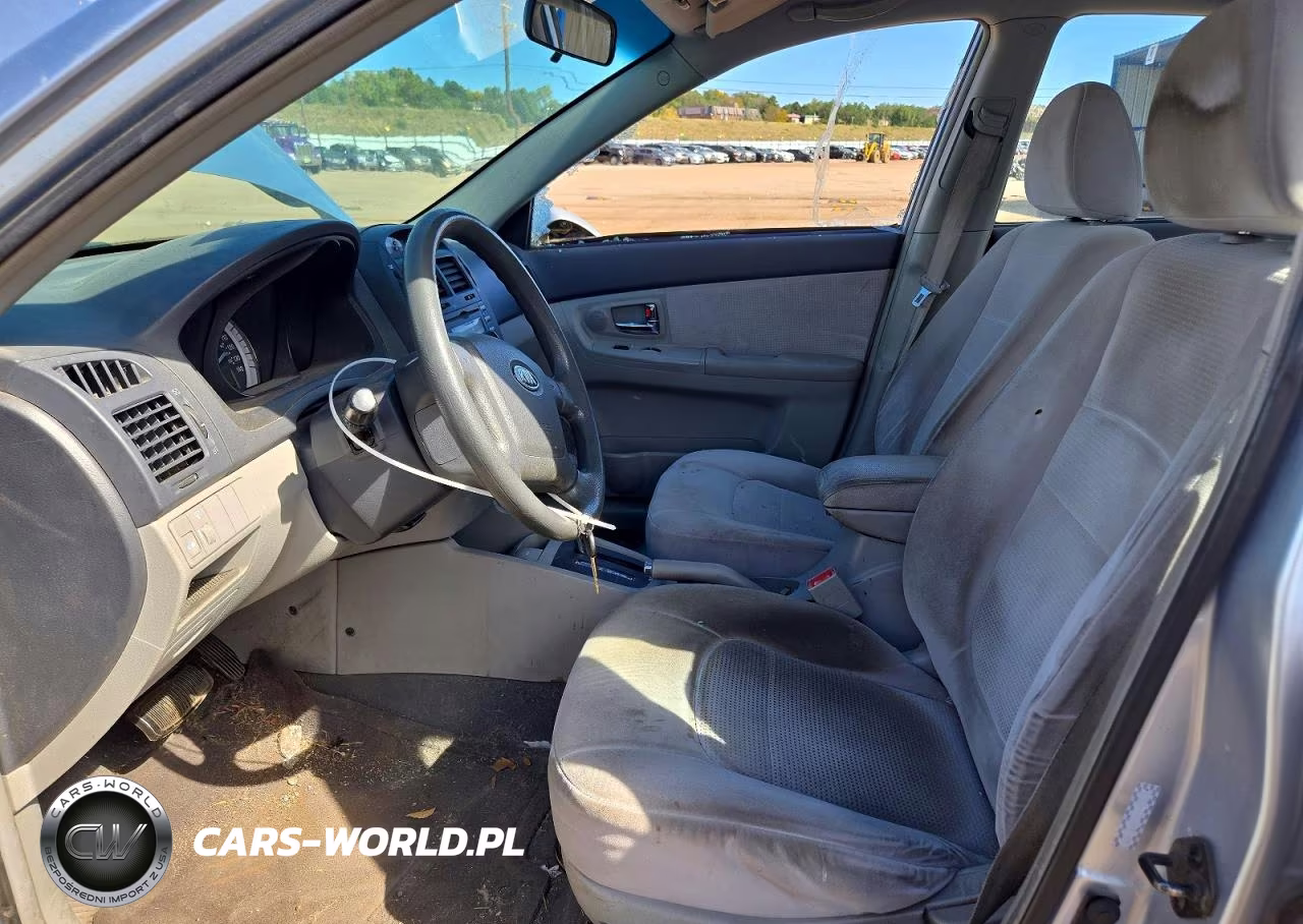 2007 Kia Spectra Lx VIN:KNAFE121775431758 - 7