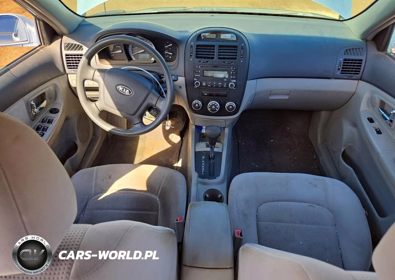 2007 Kia Spectra Lx VIN:KNAFE121775431758 - 8