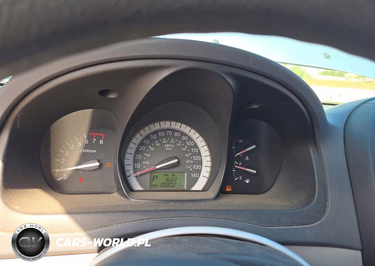 2007 Kia Spectra Lx VIN:KNAFE121775431758 - 9