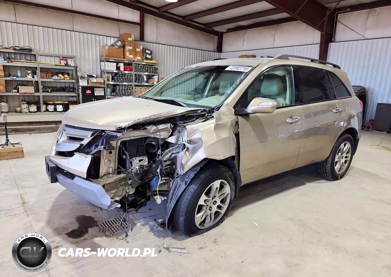 2007 Acura Mdx Technology VIN:2HNYD28307H529952 - 1
