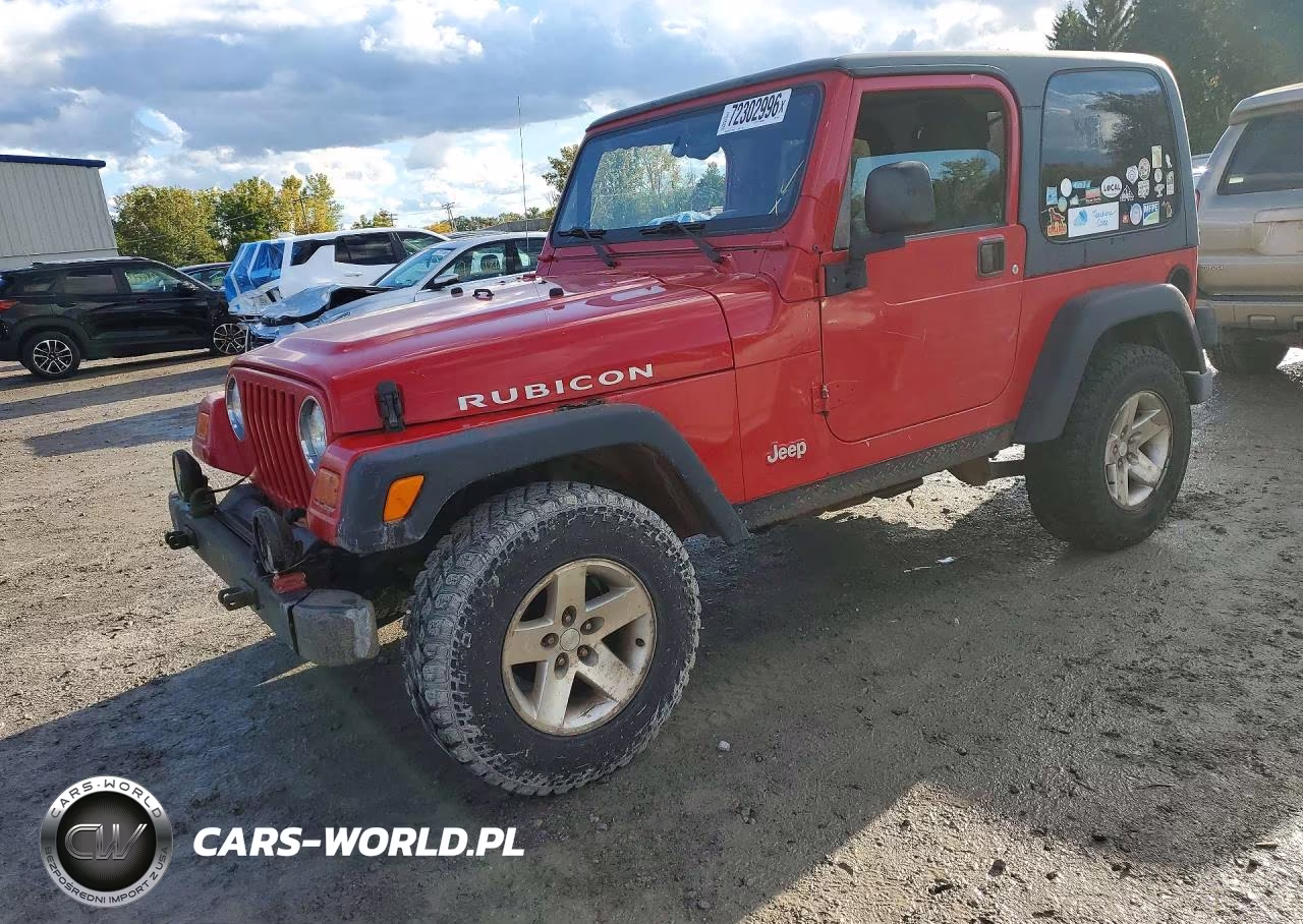 2003 Jeep Wrangler - Tj Rubicon VIN:1J4FA69SX3P328031 - 1