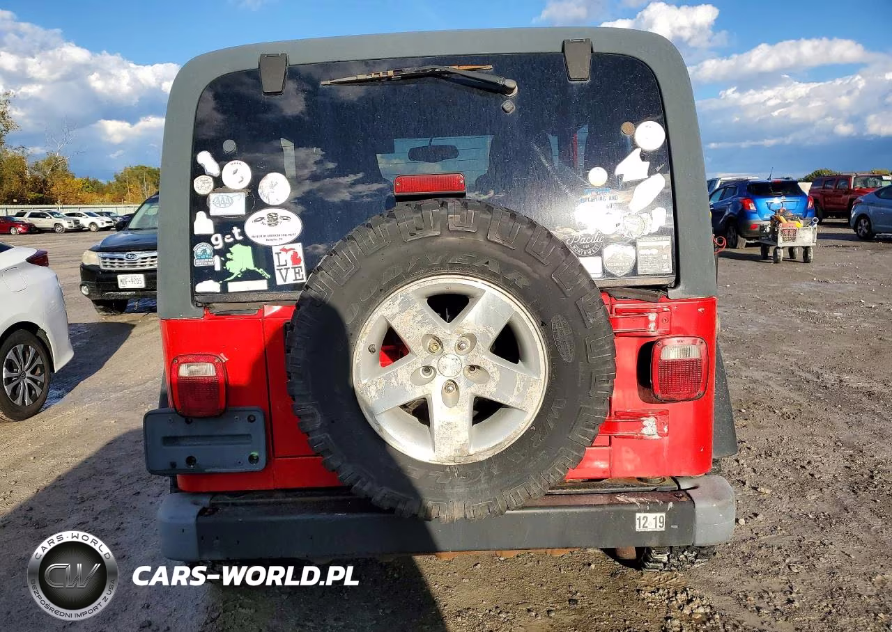 2003 Jeep Wrangler - Tj Rubicon VIN:1J4FA69SX3P328031 - 6