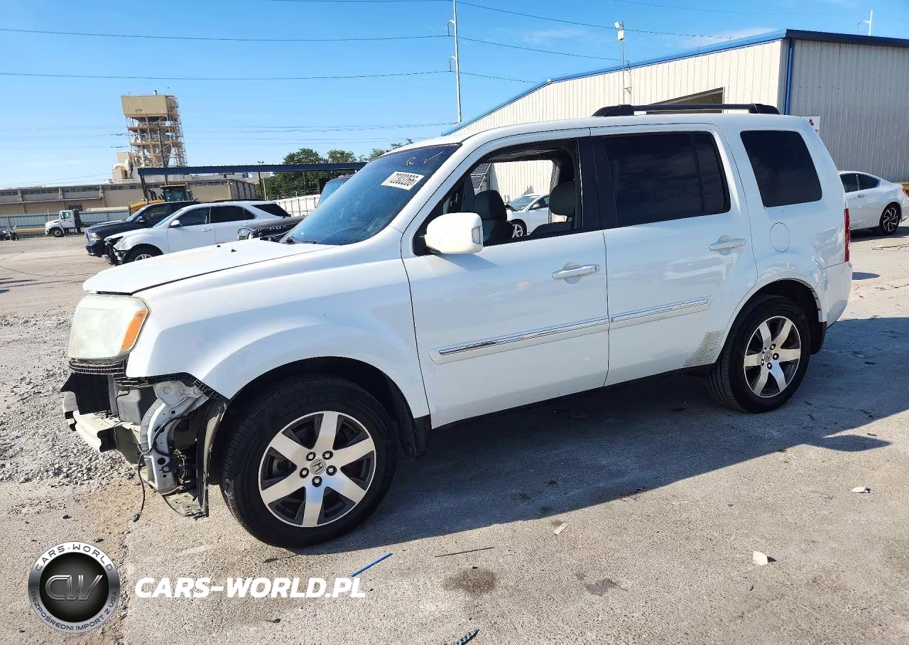 2012 Honda Pilot Touring VIN:5FNYF4H96CB061354 - 1