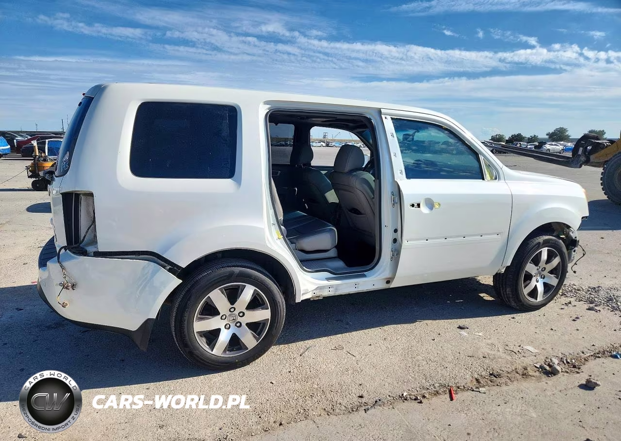 2012 Honda Pilot Touring VIN:5FNYF4H96CB061354 - 3