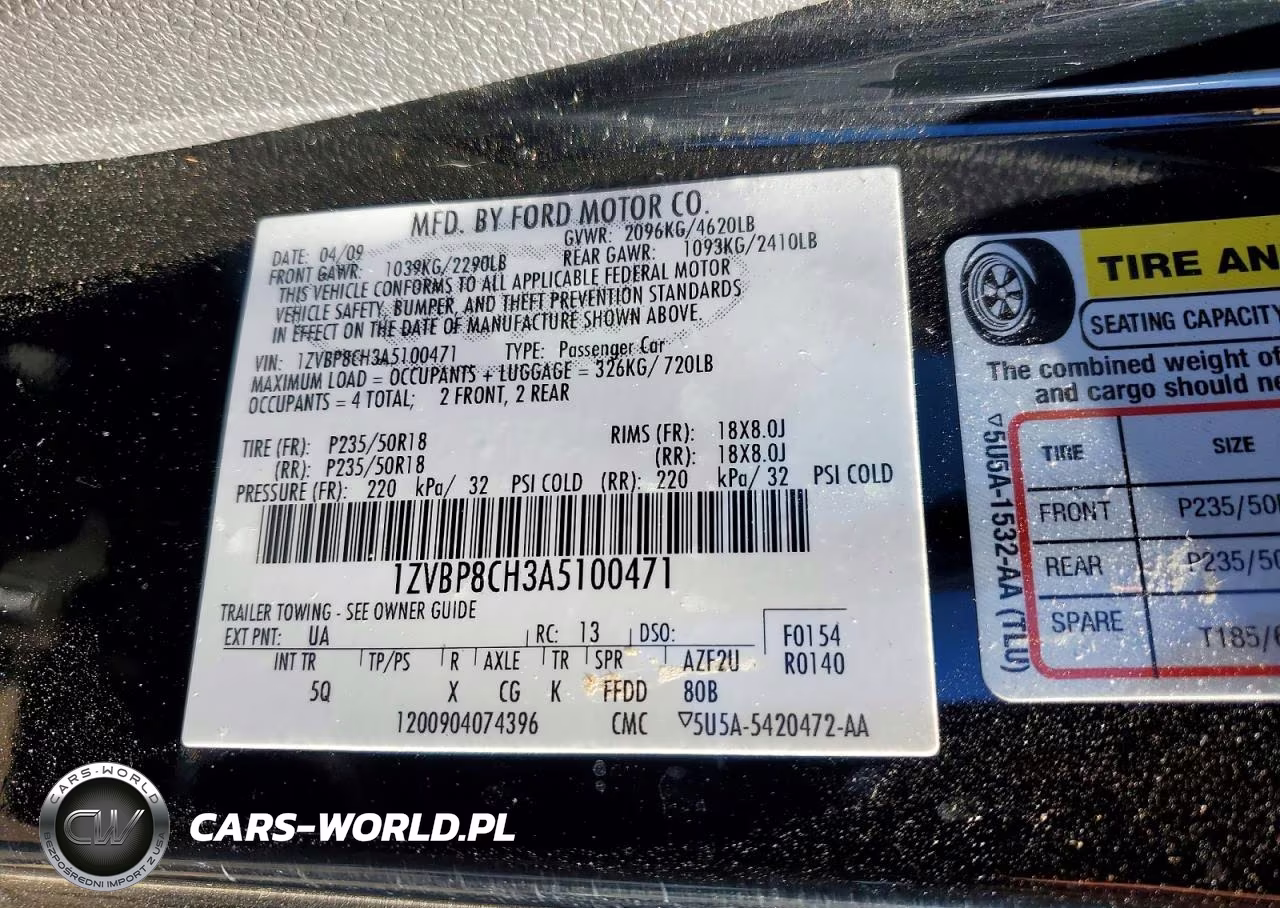 2010 Ford Mustang Gt VIN:1ZVBP8CH3A5100471 - 13