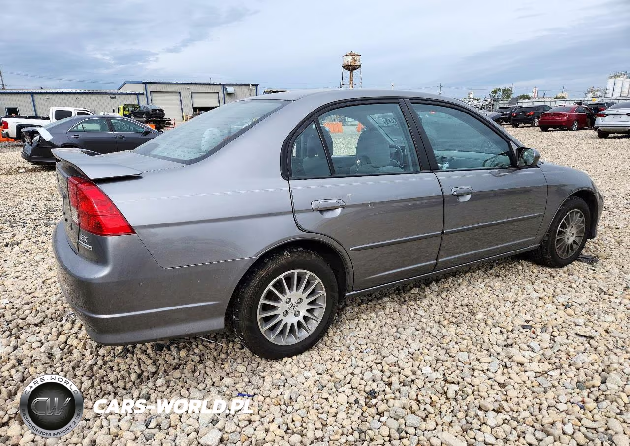 2005 Honda Civic Ex VIN:2HGES26745H617423 - 3