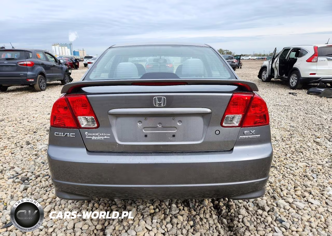 2005 Honda Civic Ex VIN:2HGES26745H617423 - 6