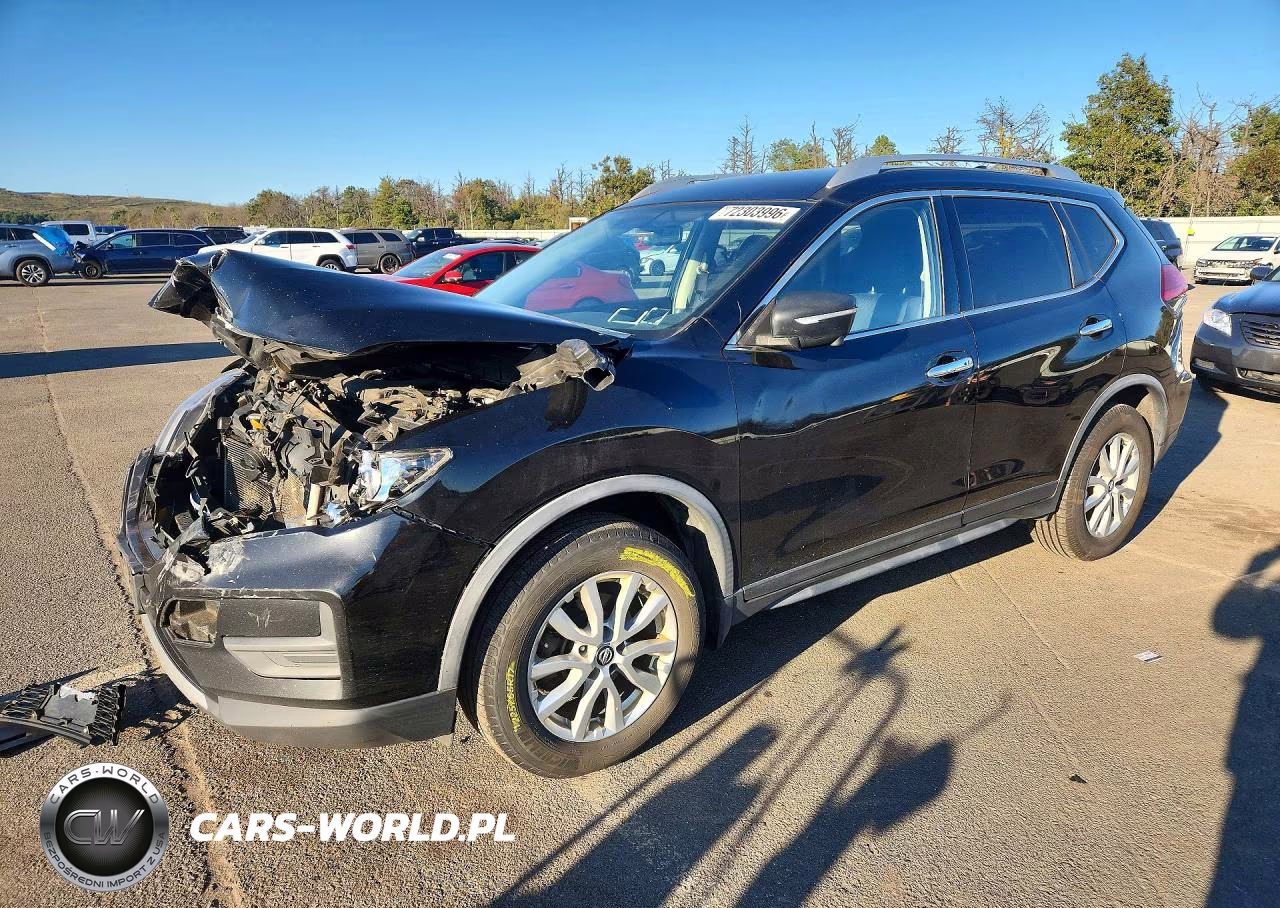2017 Nissan Rogue Sv VIN:JN8AT2MV0HW282876 - 1