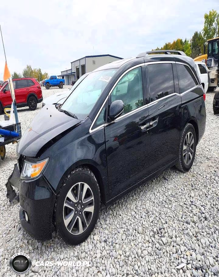 2014 Honda Odyssey Touring VIN:5FNRL5H93EB042850 - 1