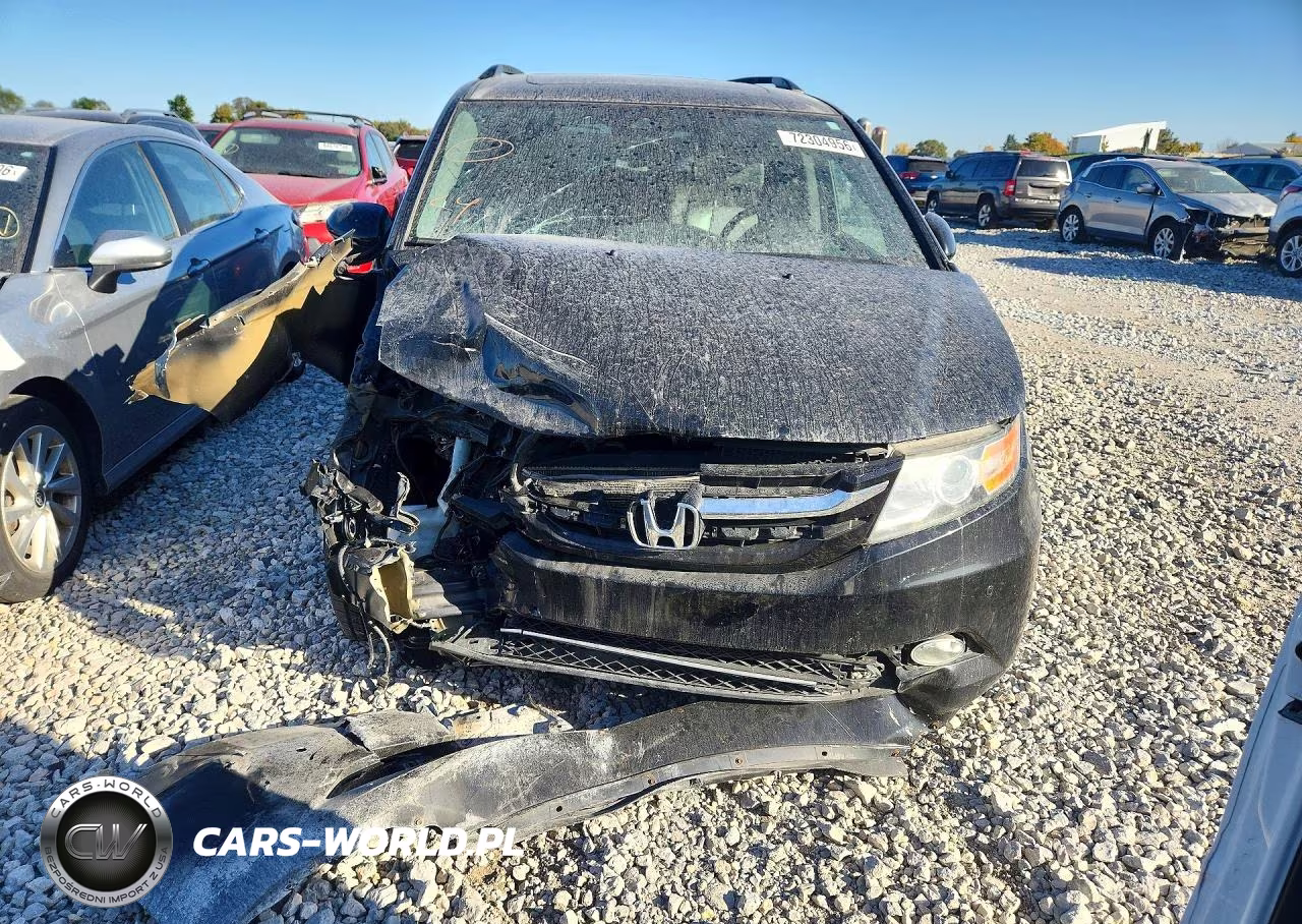 2014 Honda Odyssey Touring VIN:5FNRL5H93EB042850 - 5