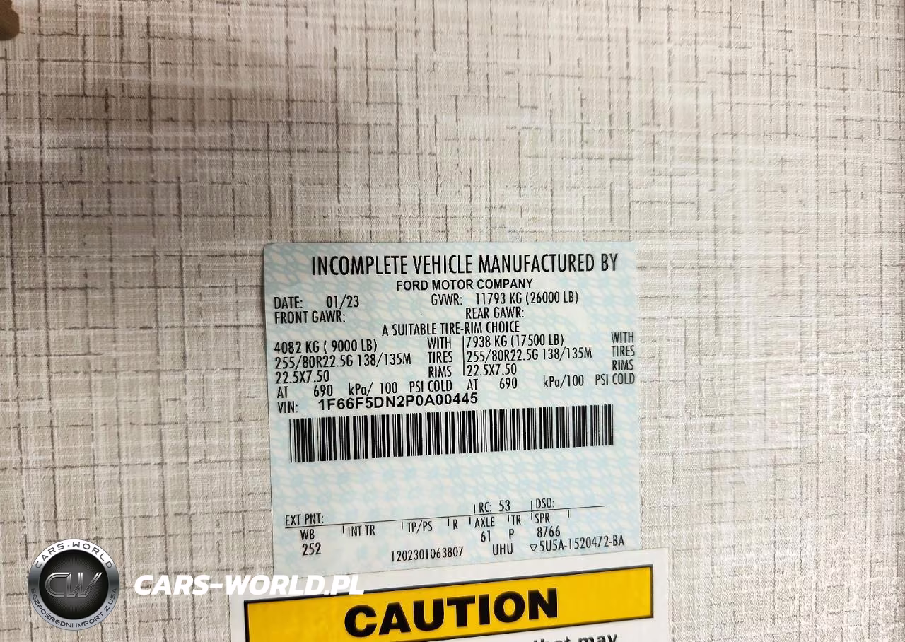 2023 Fleetwood Fortis Rv VIN:1F66F5DN2P0A00445 - 10